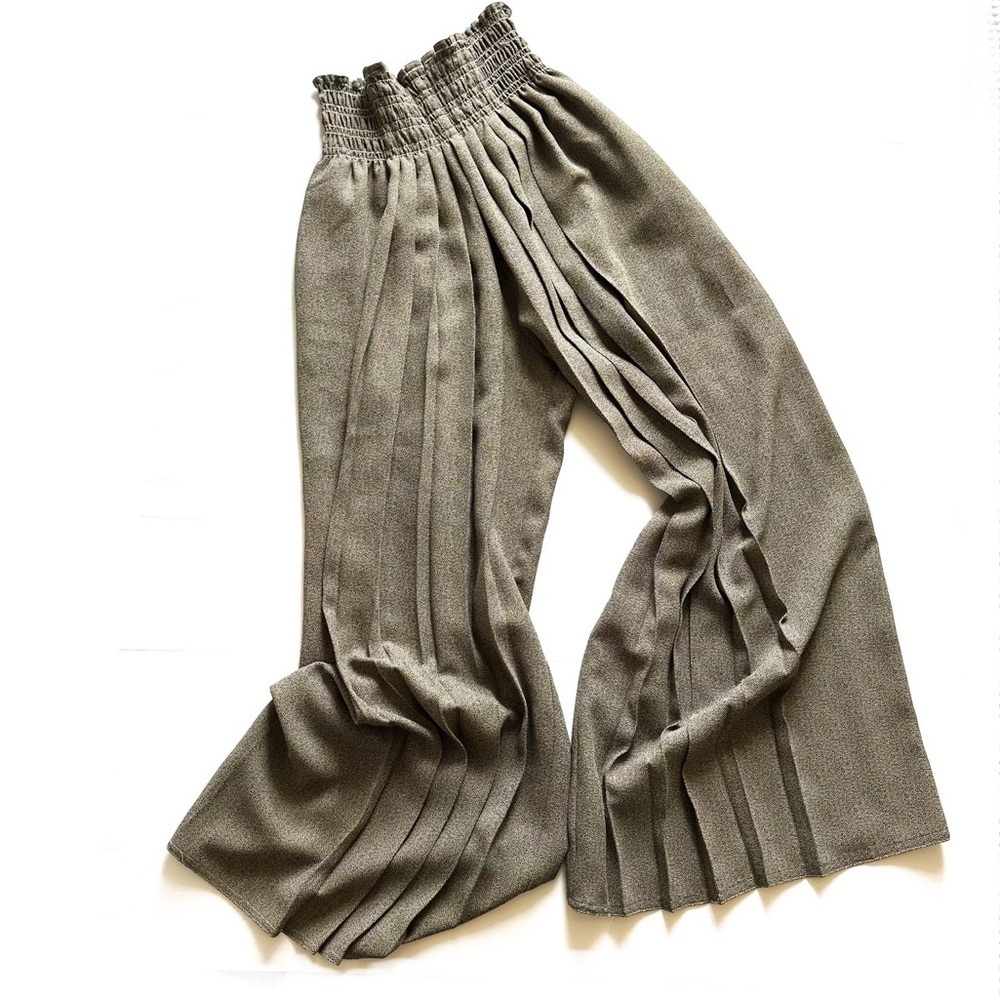 Max Studio Collection Wide Leg Pleated Palazzo Pants 2